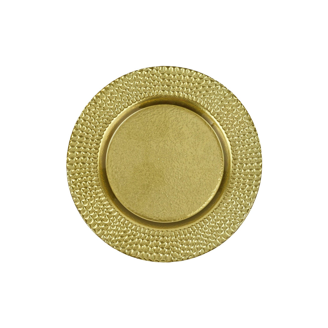 Pelli Glass Gold Salad Plate