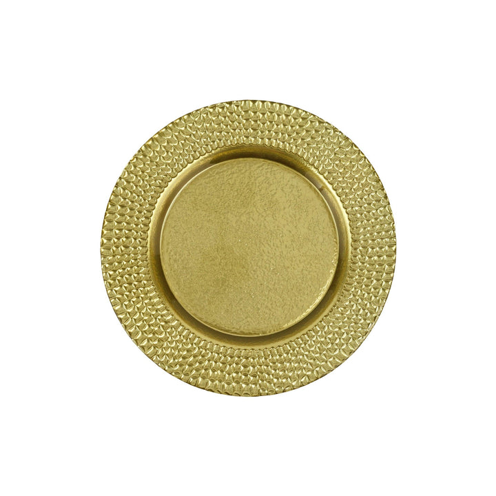 Pelli Glass Gold Salad Plate