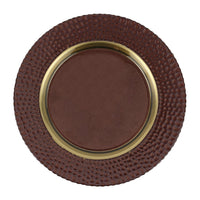Pelli Glass Brown Charger