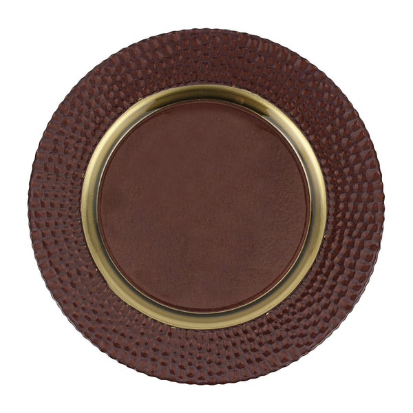 Pelli Glass Brown Charger