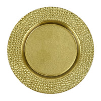 Pelli Glass Gold Charger