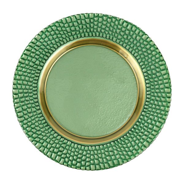 Pelli Glass Green Charger