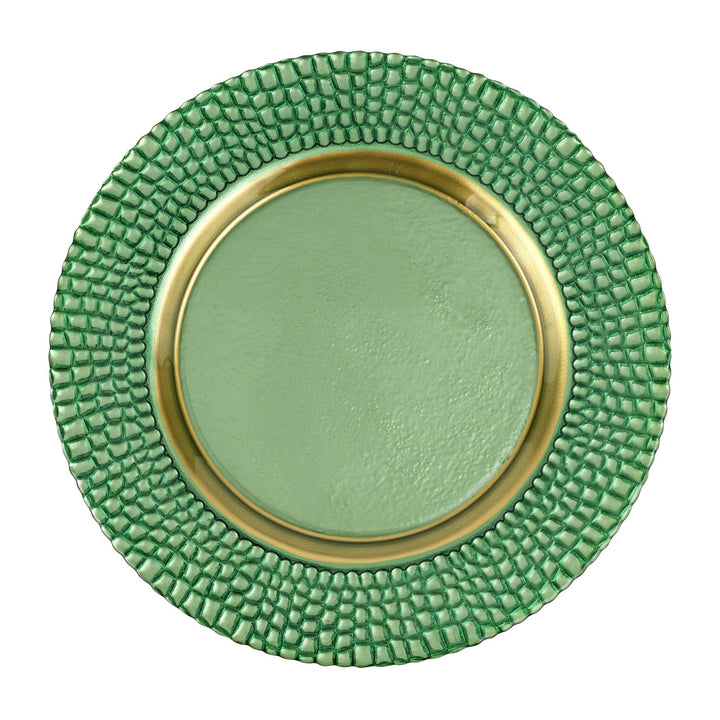 Pelli Glass Green Charger