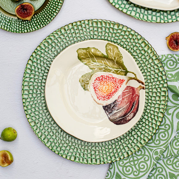 Pelli Glass Green Charger