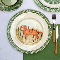 Pelli Glass Green Charger