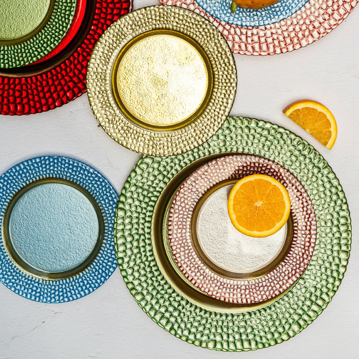 Pelli Glass Green Charger