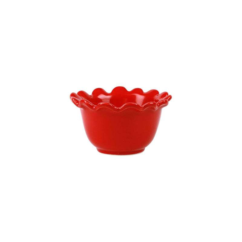 Primrose Red Condiment Bowl