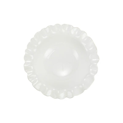 Primrose White Serving Bowl