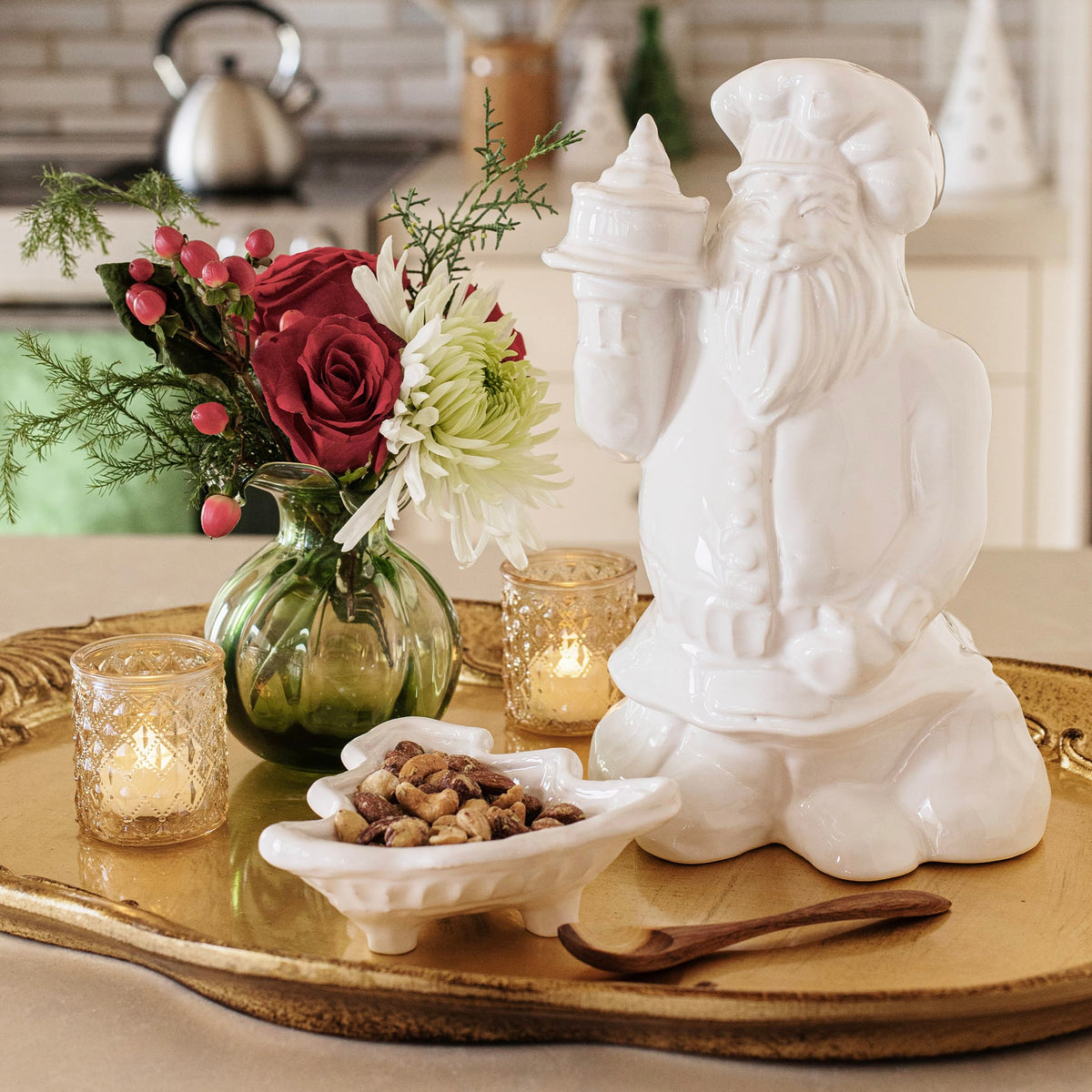 Pietra Natale Figural Tree Candy Dish