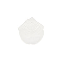 Pietra Natale Figural Santa Ornament