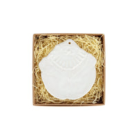 Pietra Natale Figural Santa Ornament