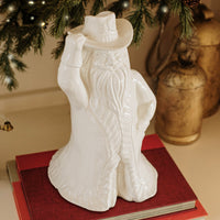 Pietra Natale Figural Cowboy Santa
