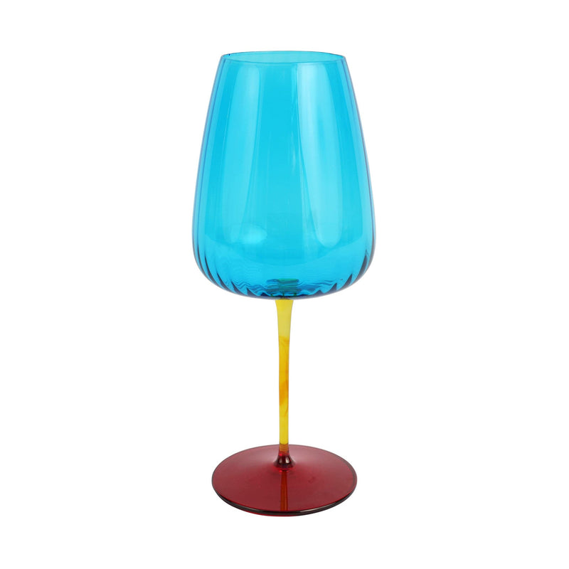Pompidou Aqua Water Glass