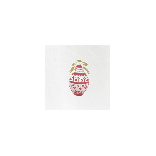 Papersoft Napkins Red Ginger Jar Cocktail Napkins (Pack of 20)