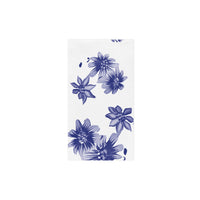 Papersoft Napkins Blue and White Floral Guest Towels (Pack of 20)
