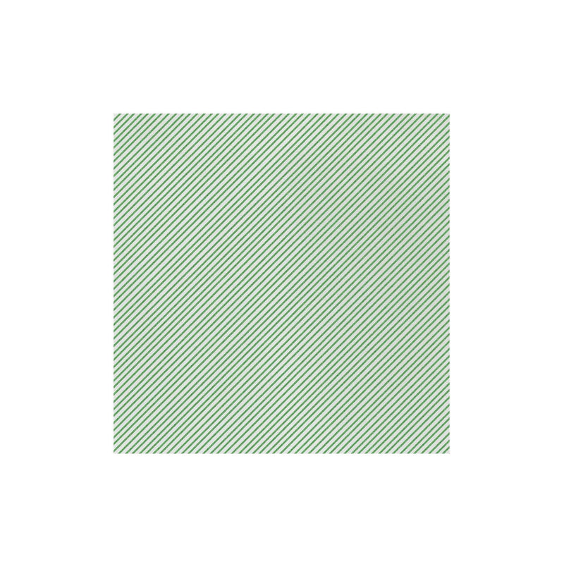 Papersoft Napkins Green Seersucker Stripe Dinner Napkins (Pack of 50)