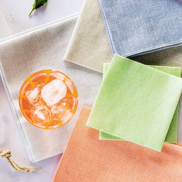 Papersoft Napkins Easy Light Gray Dinner Napkins (Pack of 20)