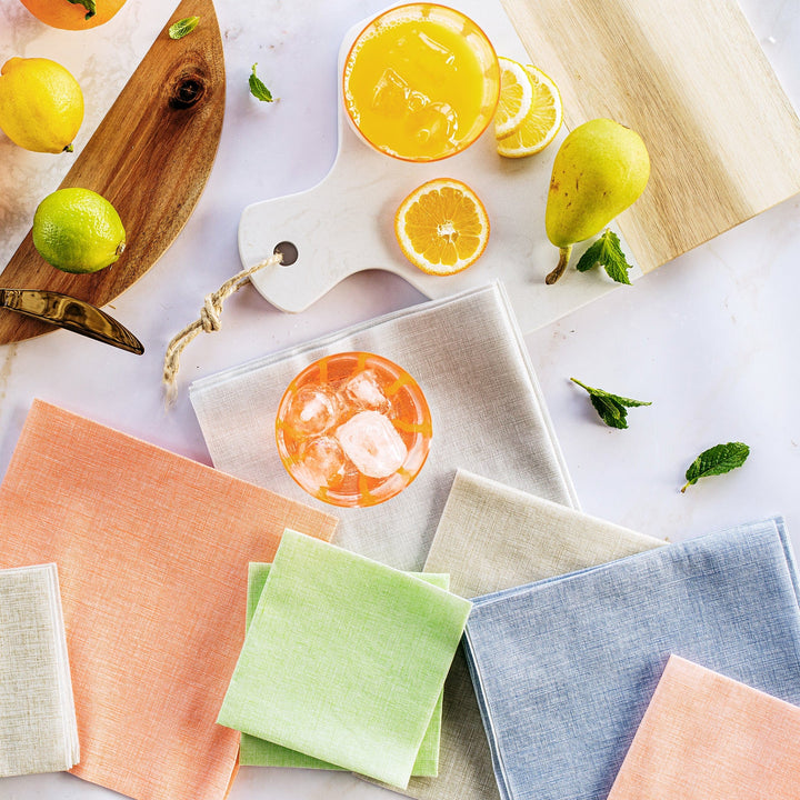 Papersoft Napkins Easy Light Gray Dinner Napkins (Pack of 20)