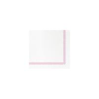 Papersoft Napkins Fringe Pink Cocktail Napkins (Pack of 20)