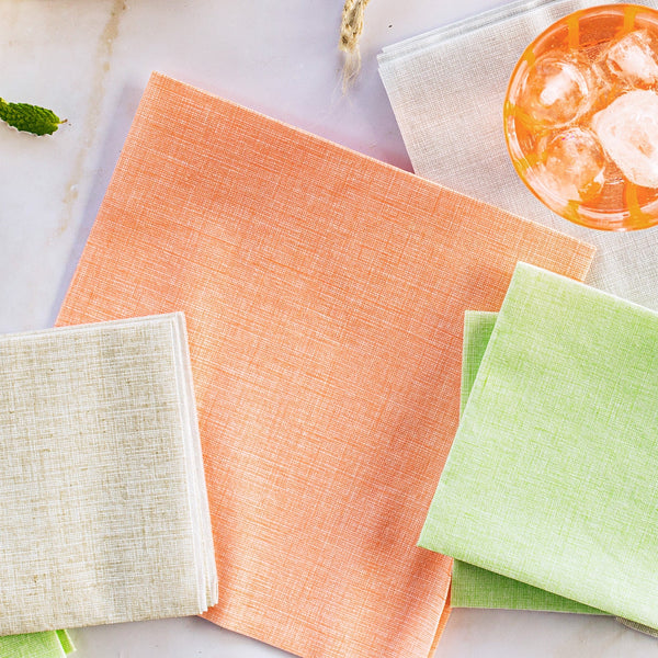 Papersoft Napkins Easy Salmon Dinner Napkins (Pack of 20)