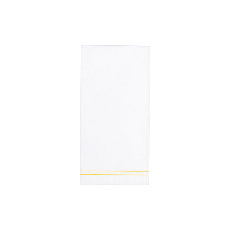 Papersoft Napkins Linea Yellow Guest Towels (Pack of 50)