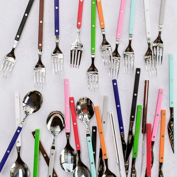 Pastello Black Three-Piece Place Setting