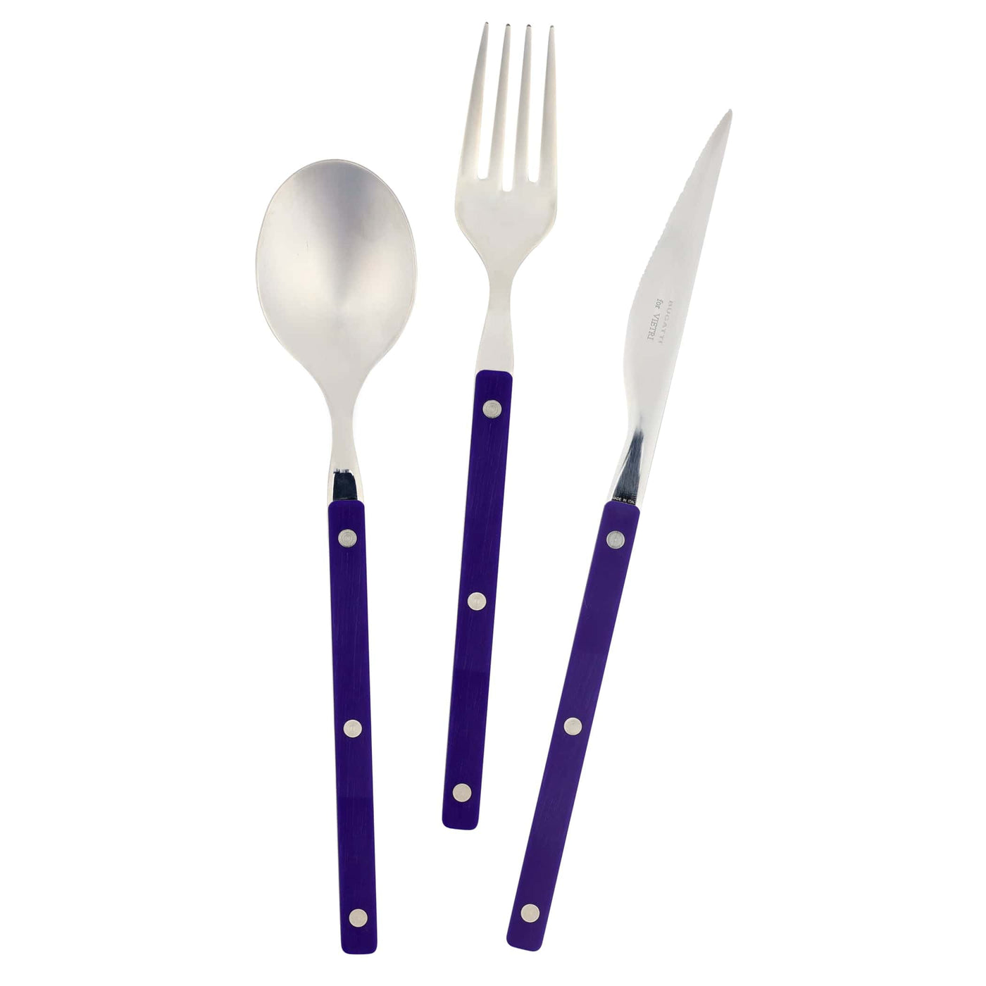 Pastello Navy Three-Piece Place Setting