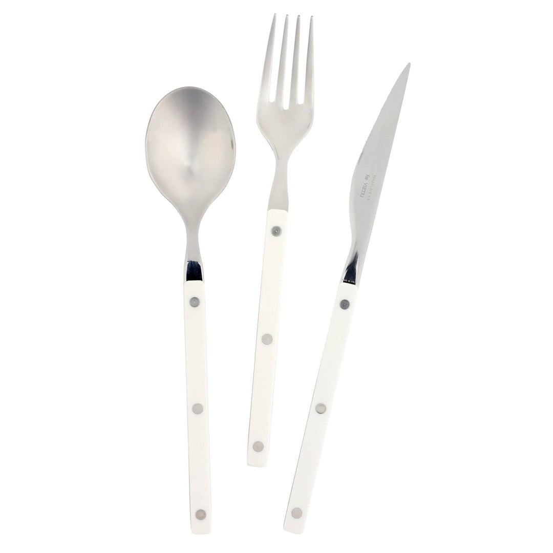 Pastello White Three-Piece Place Setting