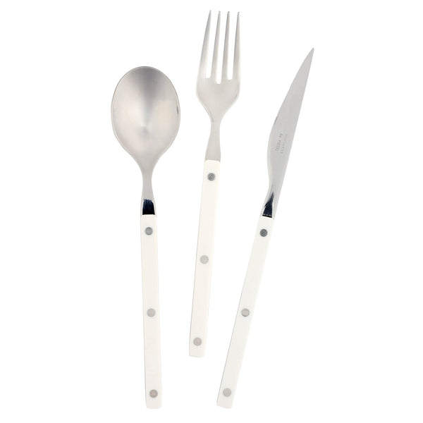 Pastello White Three-Piece Place Setting