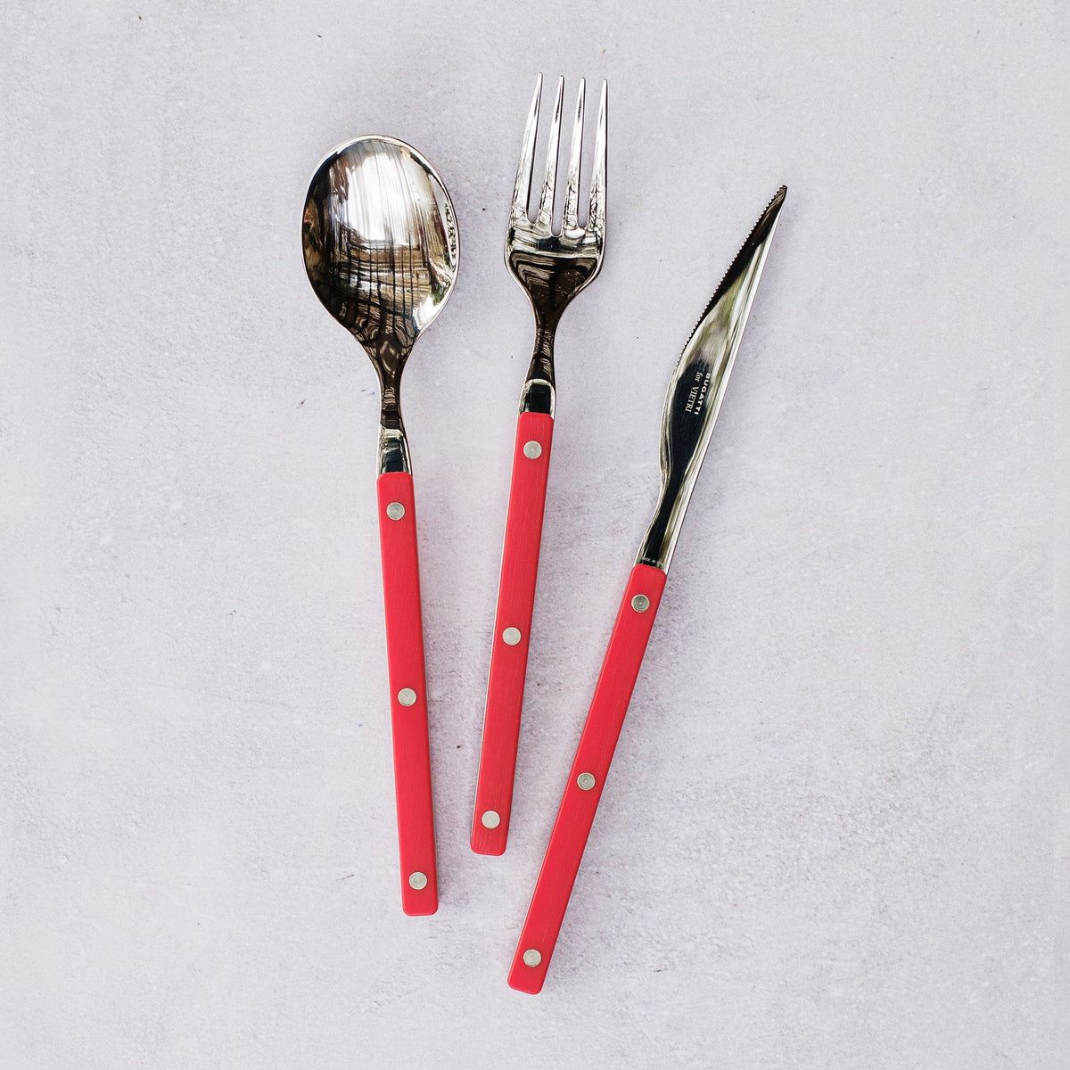 Pastello Red Place Knife