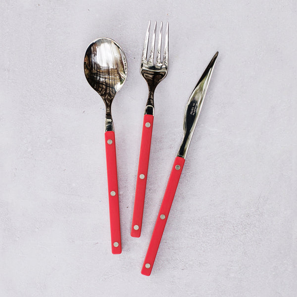 Pastello Red Place Spoon