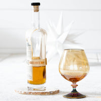 Regalia Deco Red Brandy Snifter
