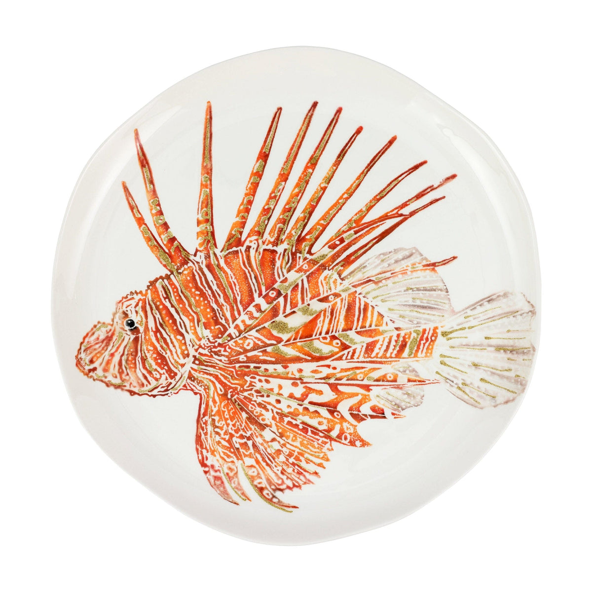 Reef Lionfish Round Platter