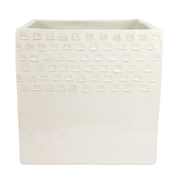 Rustic Garden Ivory Large Planter