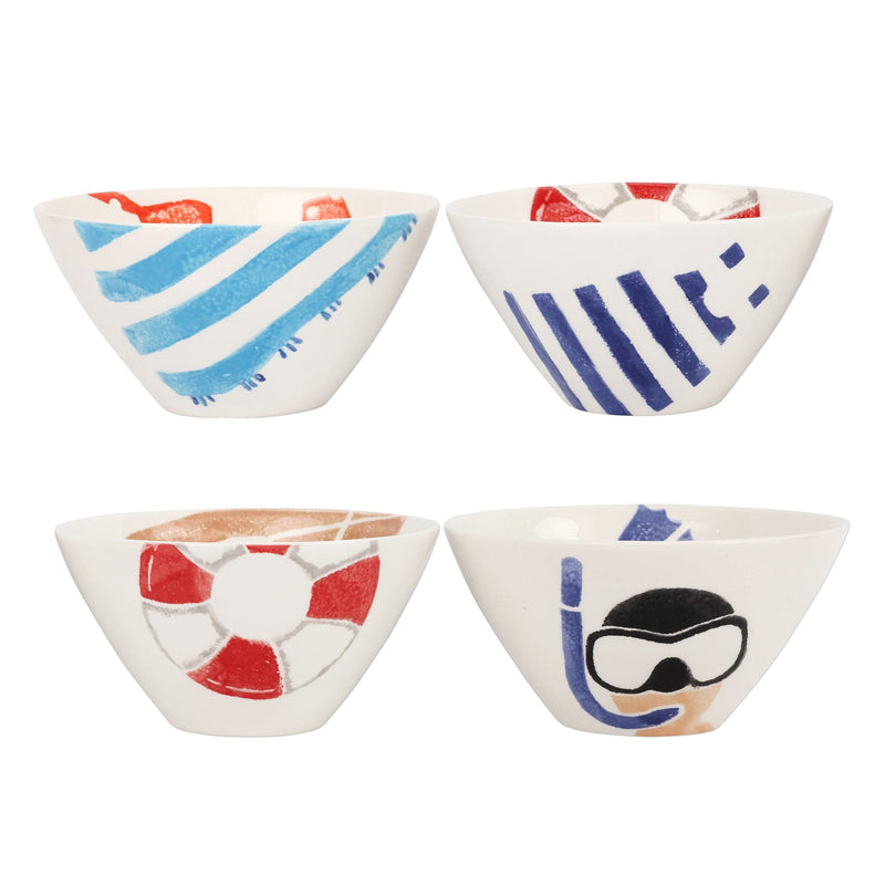 Riviera Assorted Cereal Bowls - Set of 4