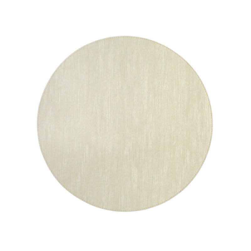 Reversible Placemats Cream/White Round Placemat
