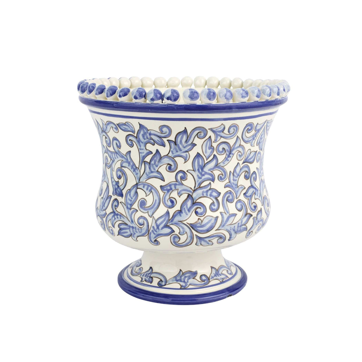Scorrimento Blu Small Planter