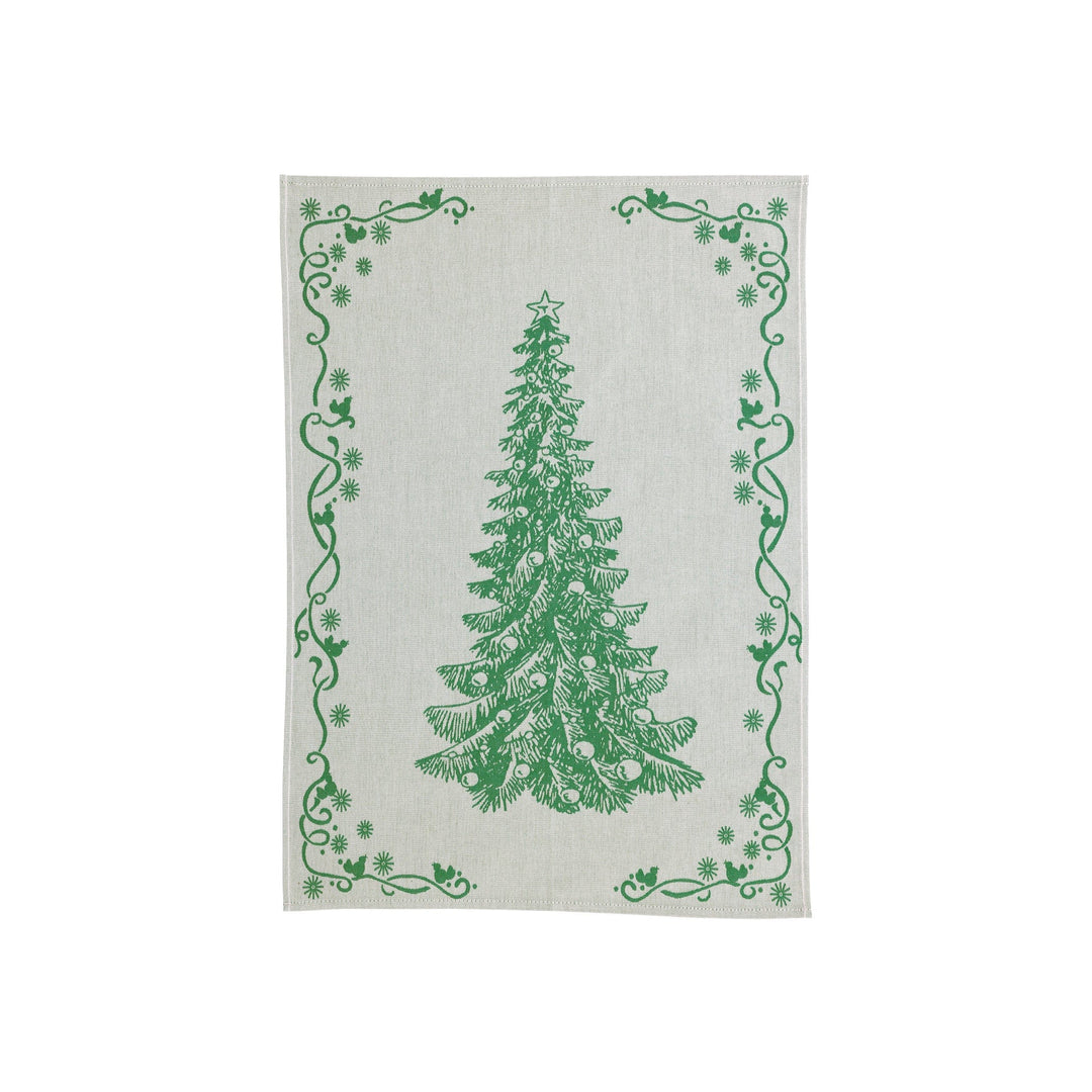 Strofinaccio Green Tree Dish Towels - Set of 2