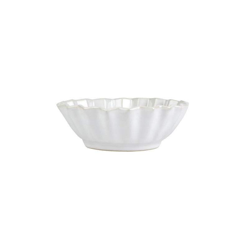 Incanto Stone White Pleated Cereal Bowl