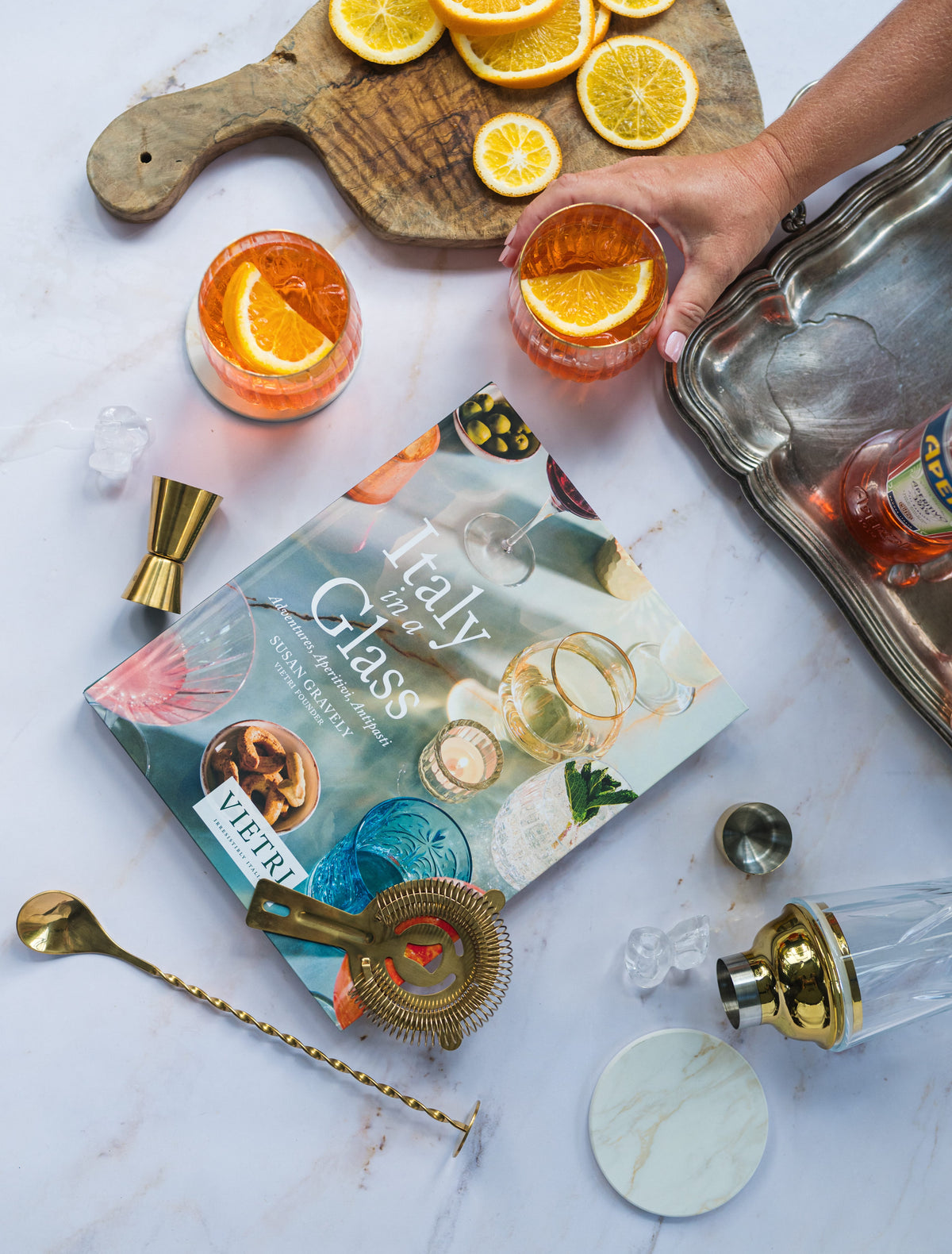 Italy in a Glass: Adventures, Aperitivi, Antipasti *SIGNED EDITION*