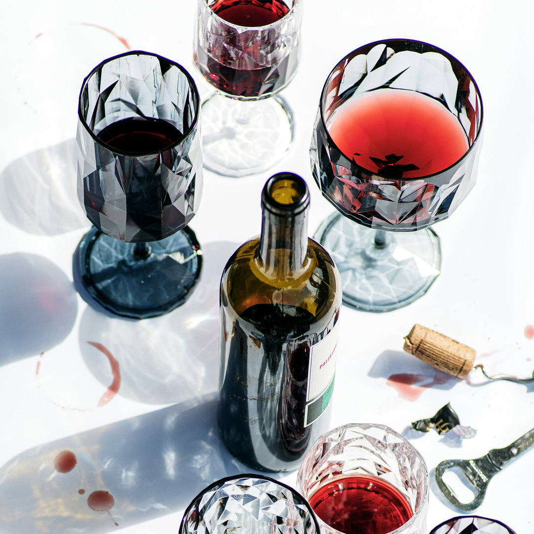 Superglass Polycarbonate Smoke Gray Cocktail Glass