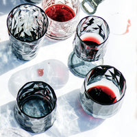 Superglass Polycarbonate Smoke Gray Stemless Wine Glass