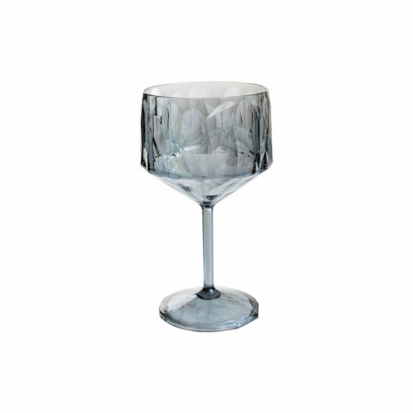 Superglass Polycarbonate Smoke Gray Gin Glass