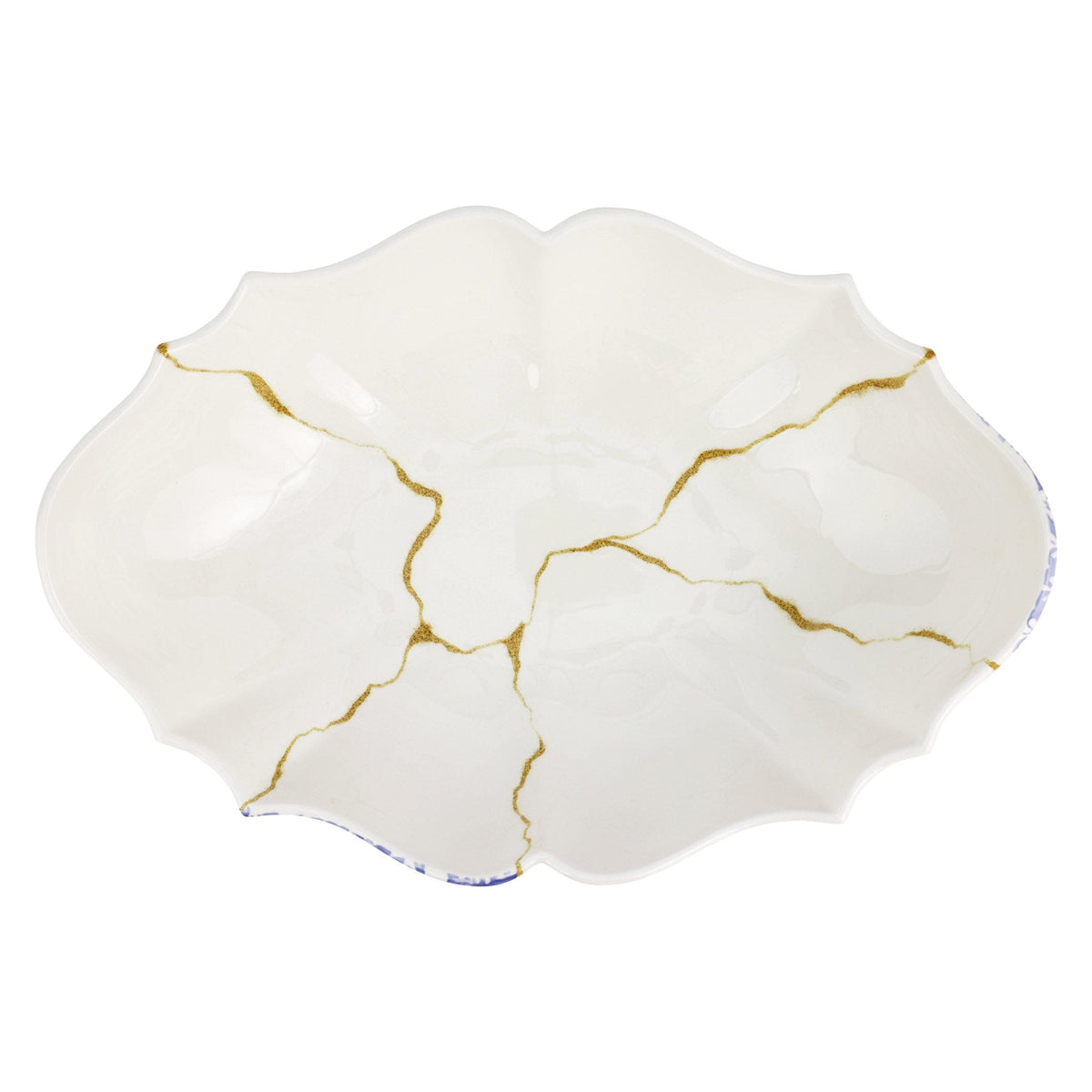 Storia Scalloped Large Oval Centerpiece
