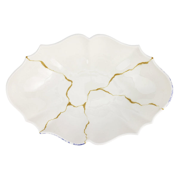 Storia Scalloped Large Oval Centerpiece