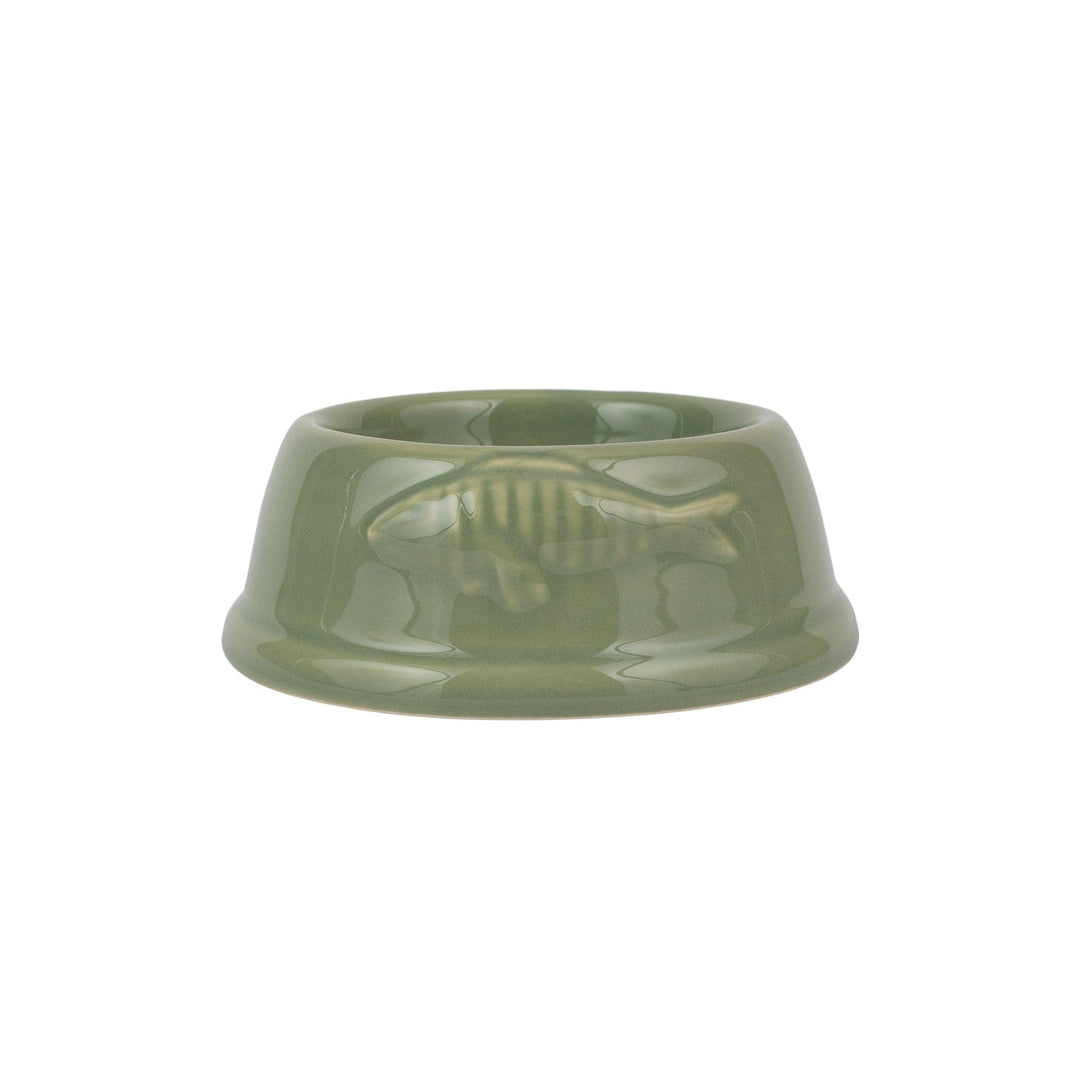 Sage Cat Bowl w/ Fish