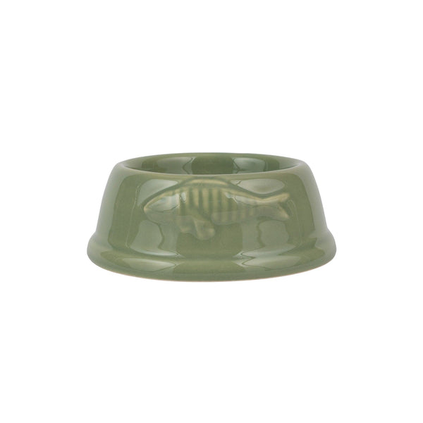 Sage Cat Bowl w/ Fish