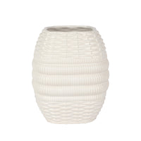 Tessere Basketweave Large Vase