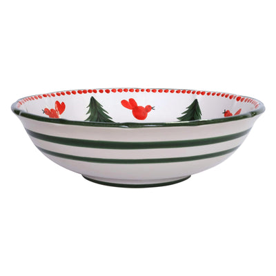 Uccello Rosso Large Serving Bowl