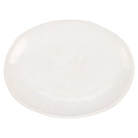 Aria White Oval Platter
